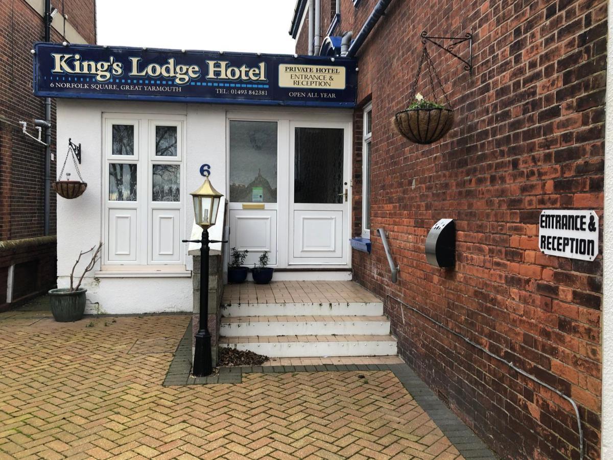 Kings Lodge Hotel Great Yarmouth Buitenkant foto